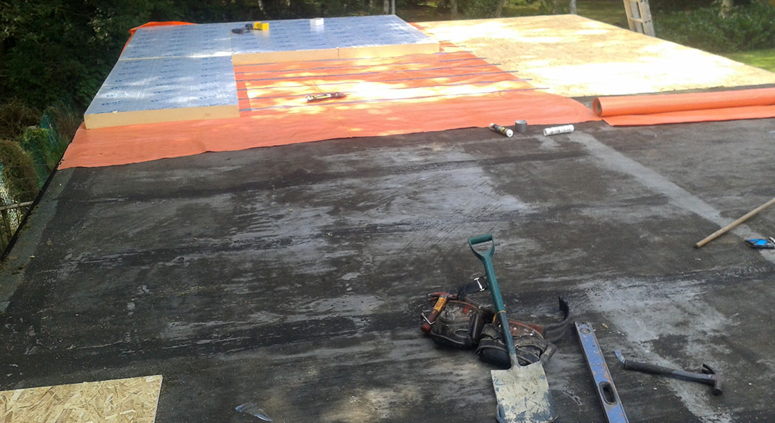 EPDM Flat Warm Roof Replacement