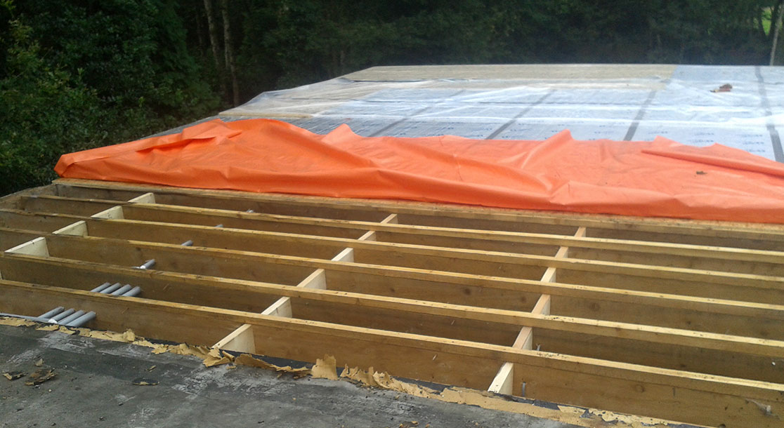 EPDM Flat Warm Roof Replacement