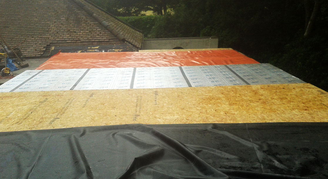 EPDM Flat Warm Roof Replacement