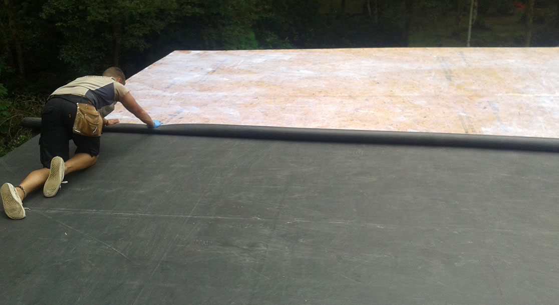 EPDM Flat Warm Roof Replacement