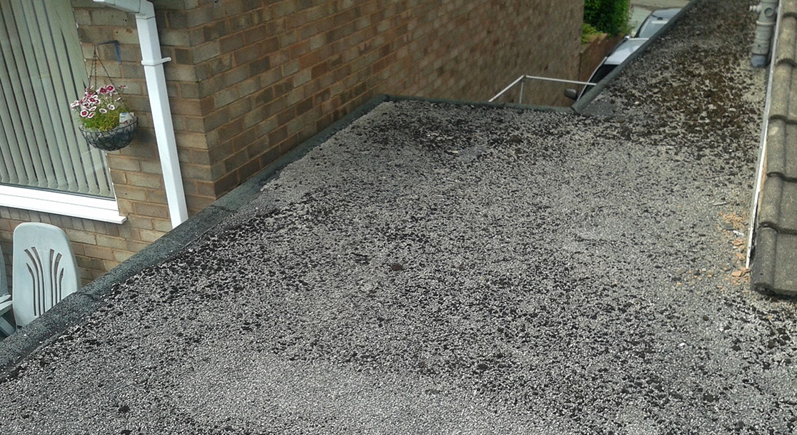 EPDM Flat Rubber Roof Replacement