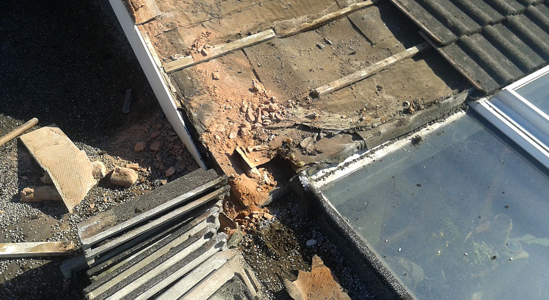 EPDM Flat Rubber Roof Replacement