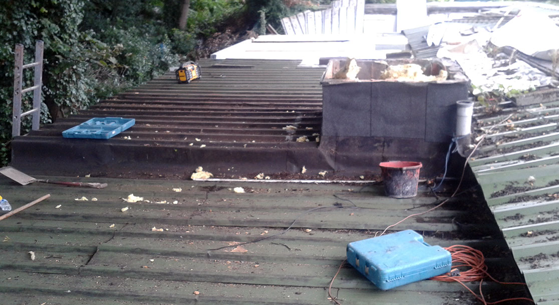 GRP Flat Roof Replacement