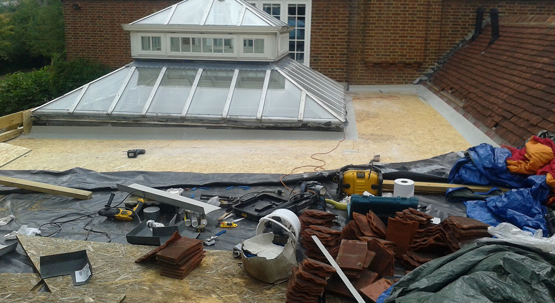 GRP Flat Roof Replacement
