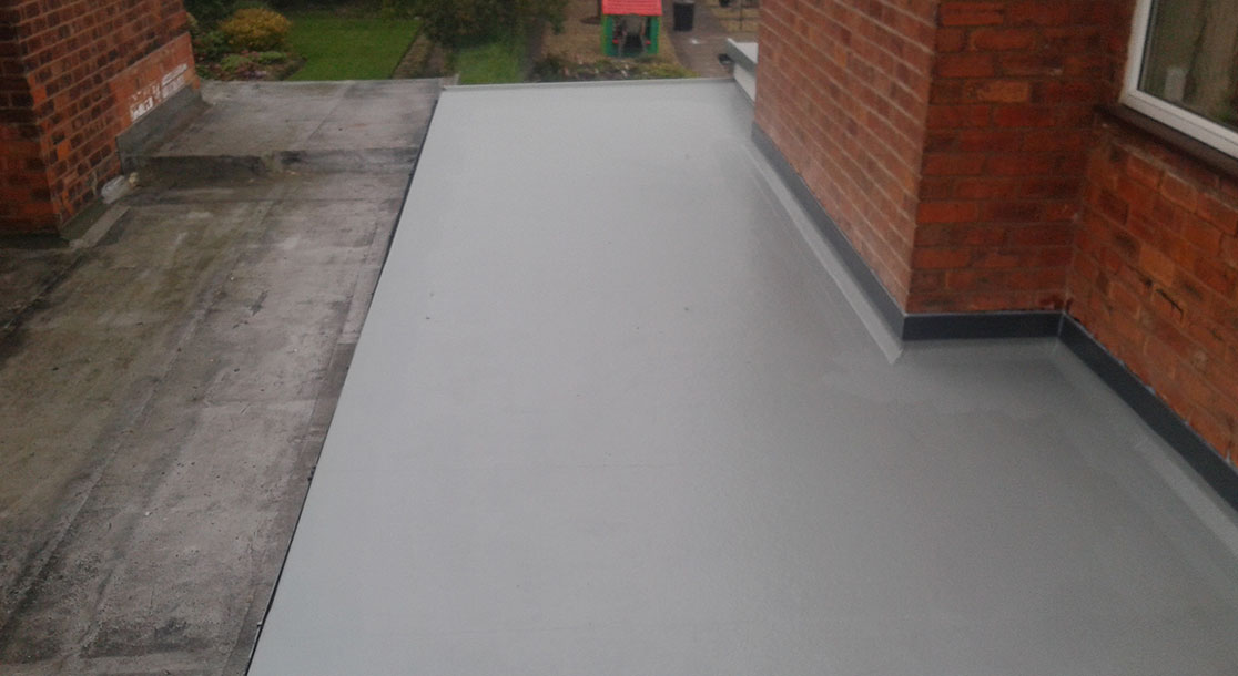 GRP Flat Roof Replacement