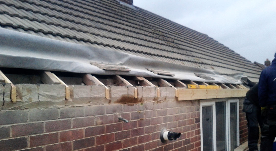 Concrete Finlock Guttering 2