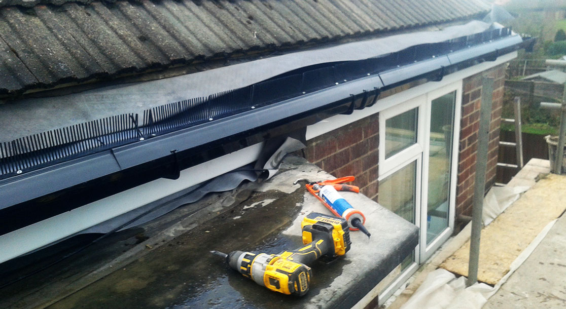 Concrete Finlock Guttering 2