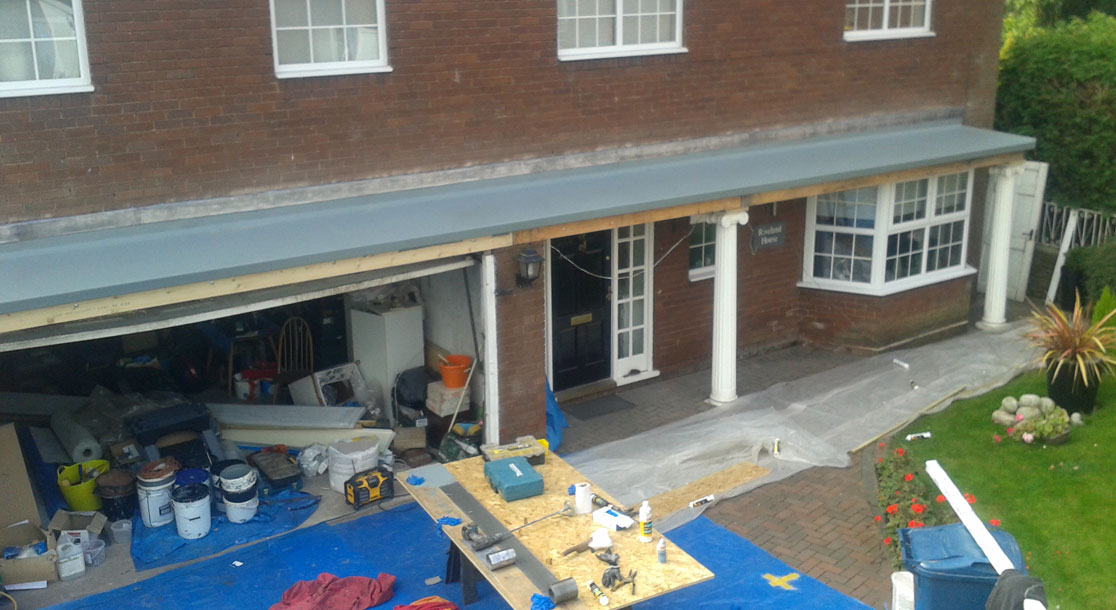 GRP Flat Roof Replacement